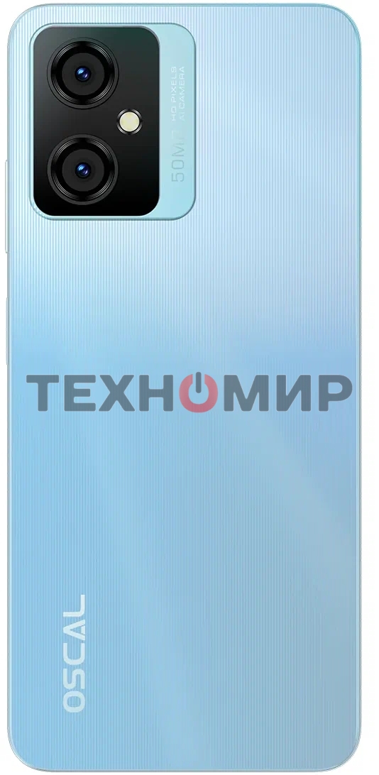 Смартфон OSCAL Tiger 10, 8/256Gb, голубой