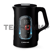 Чайник BRAYER BR6101 1500Вт, 1.5л, черный