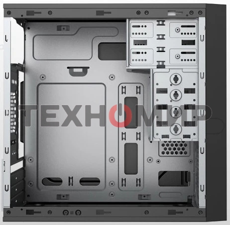 Компьютерный корпус c блоком питания Foxline FL-815-FZ450R ATX, 450W, 2xUSB 2.0, powcord