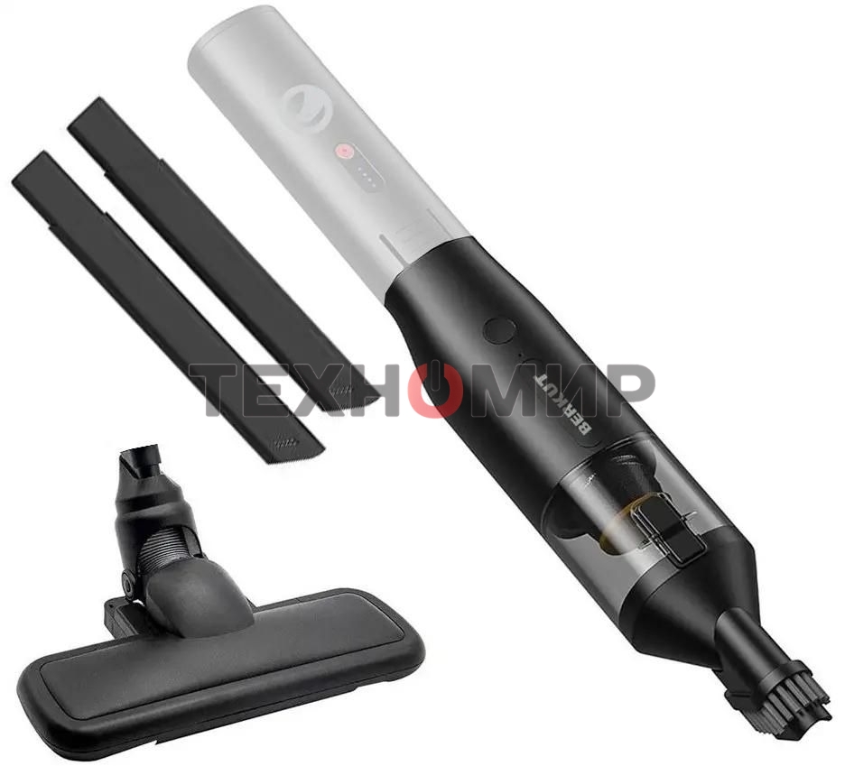 Пылесос автомобильный Berkut VAC-500 серый/оранжевый, 230 Вт, уборка сухая, пылесборник контейнер 0.22 л