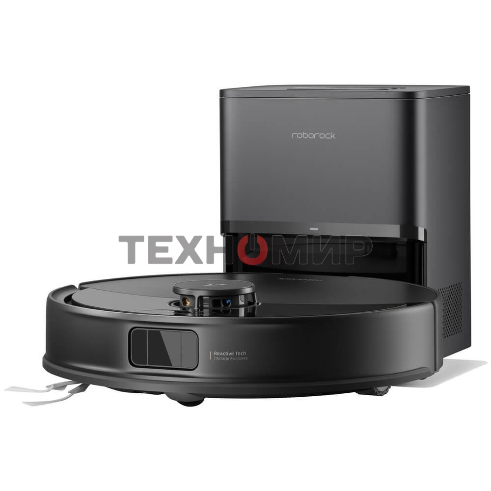 Пылесос-робот Roborock Q8 Max Pro Plus 45Вт черный (в компл.:1мешок)