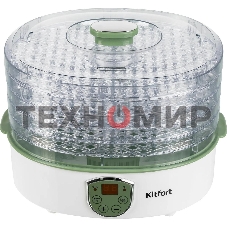 Сушка для фруктов и овощей Kitfort KT-1902 5под. 250Вт белый