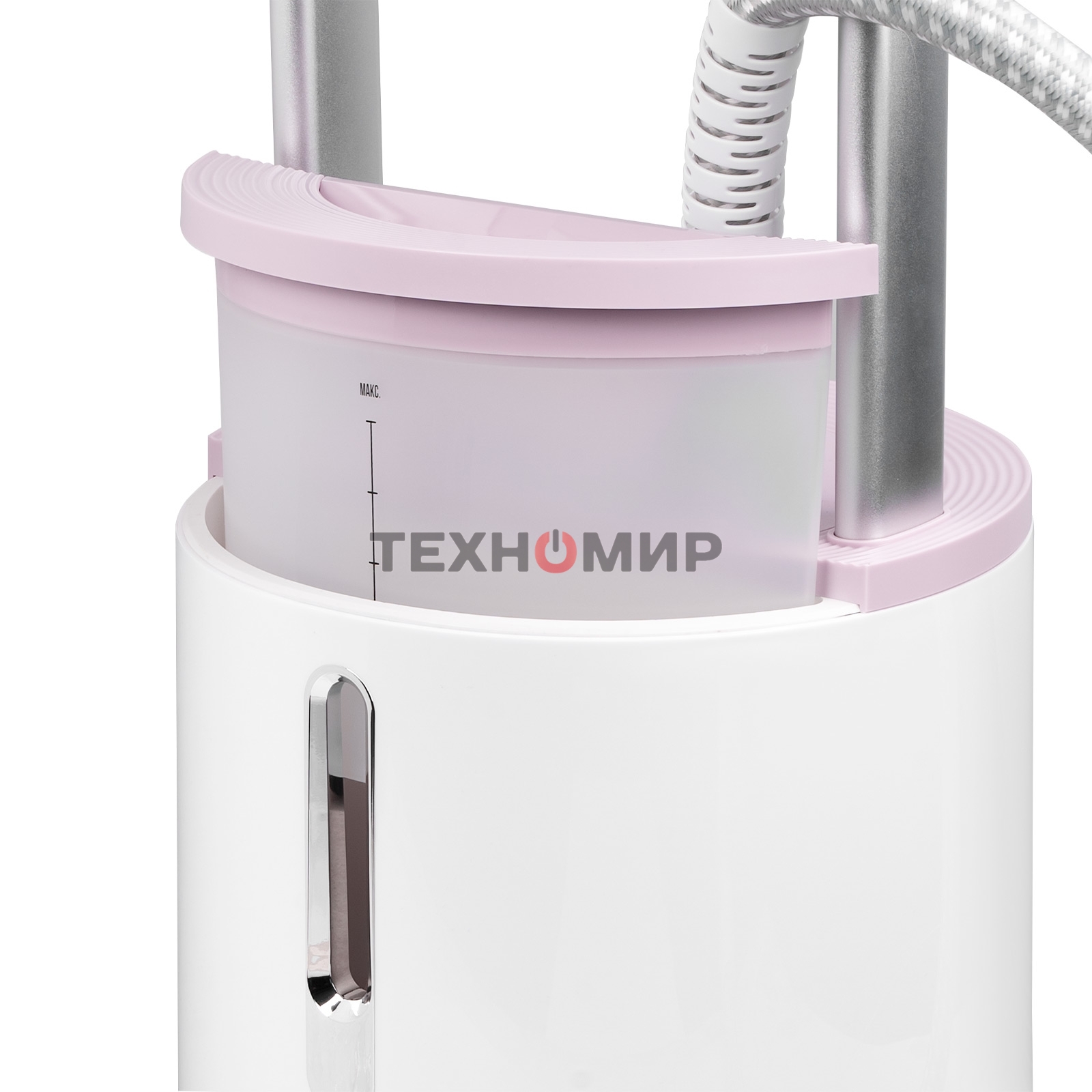 Отпариватель Galaxy Line GL 6216 белый/розовый, 2200 Вт, 46 г/мин, 1700 мл