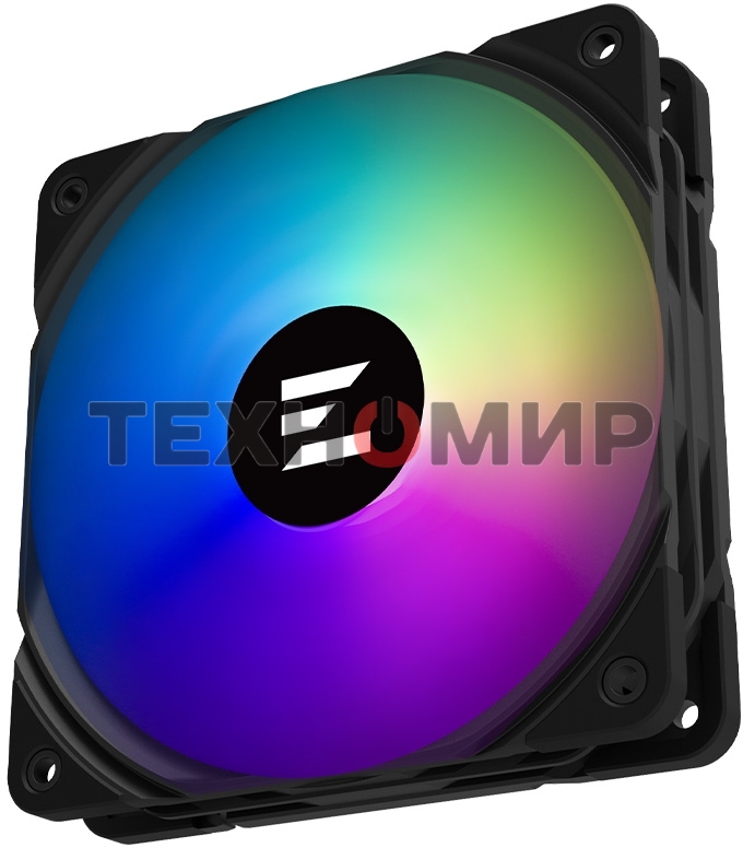 Вентилятор для корпуса Zalman ZM-AF120 ARGb черный, 120 мм, 2000 об/мин, 29.7 дБ, 4 pin