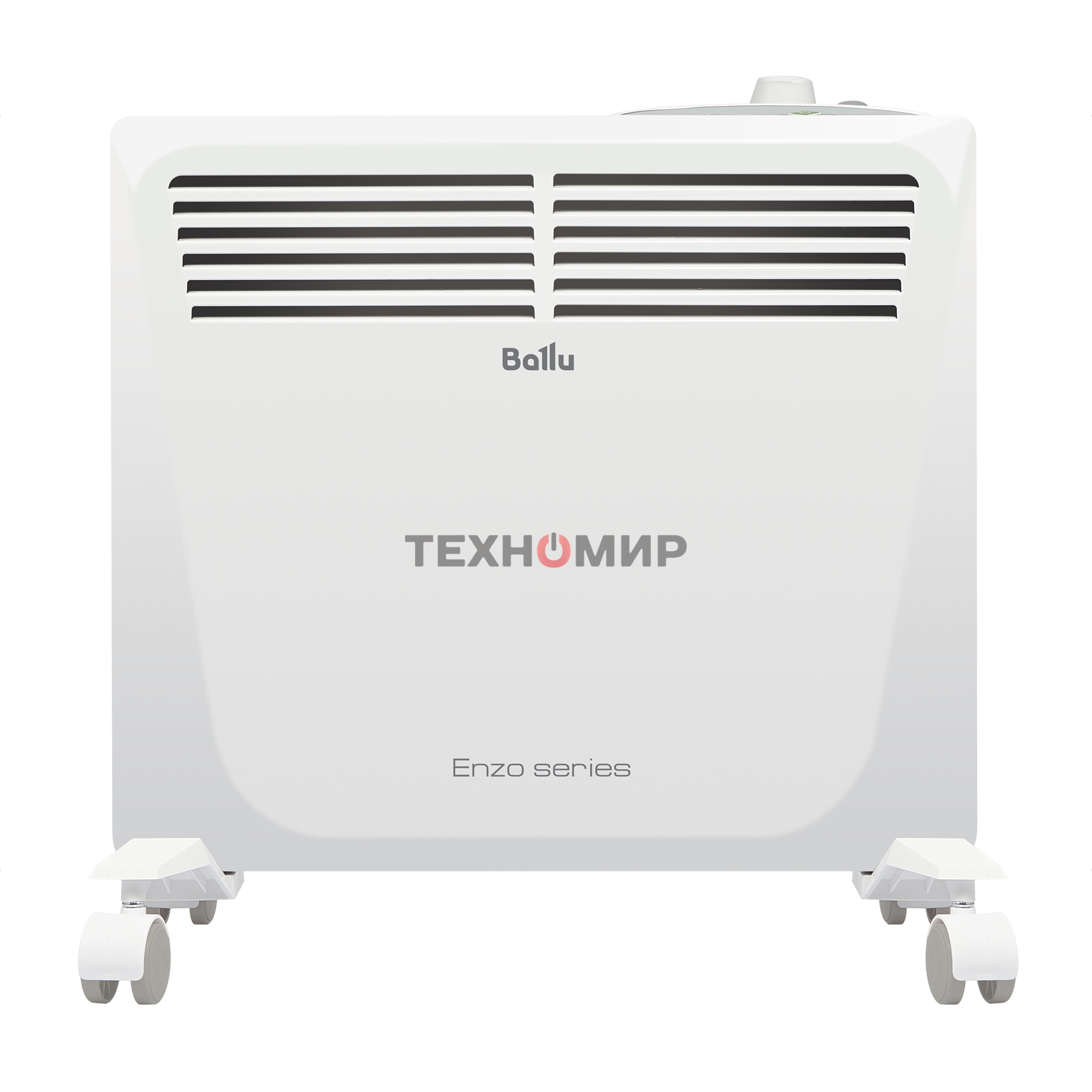 Конвектор электрический Ballu Enzo BEC/EZMR-1000 белый, 1000 Вт, 15 м2, термостат