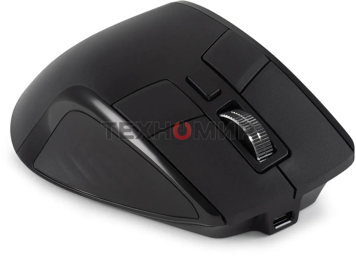 Мышь беспроводная Oklick 502MW черный, 2400 dpi, радиоканал, Bluetooth, USB, кнопки - 9