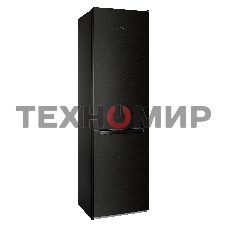 Холодильник Nordfrost NRB 154 B черный матовый двухкамерный 238/115 л морозилка снизу, капельная система