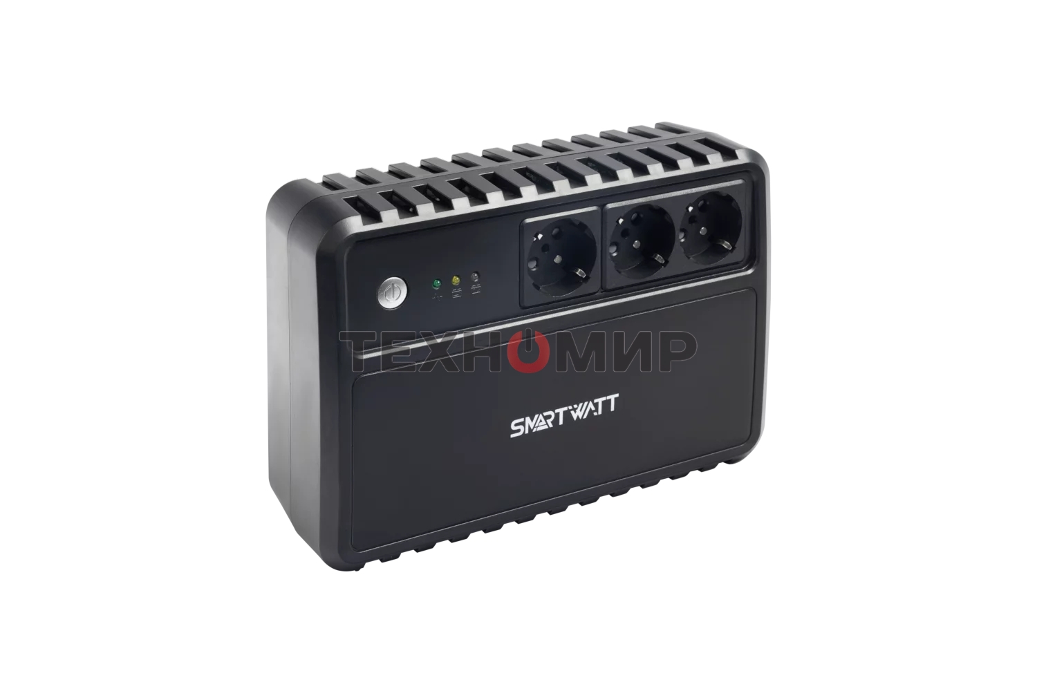 Источник бесперебойного питания SMARTWATT UPS SAFE 600 Line-interactive 600VA/360W Brick (Euro x3, LED, 255x175x93(мм), 4,2 кг, гарантия 24мес. (ИБП