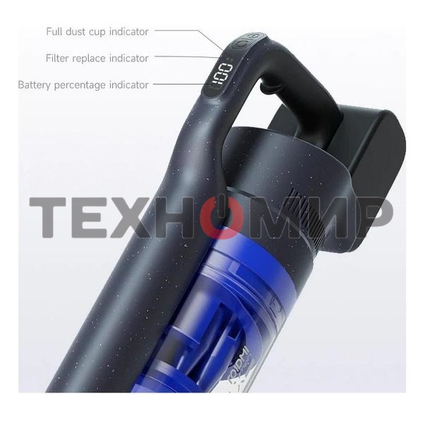 Пылесос вертикальный Roidmi Cordless vacuum cleaner with selfcleaning station X200 Jet