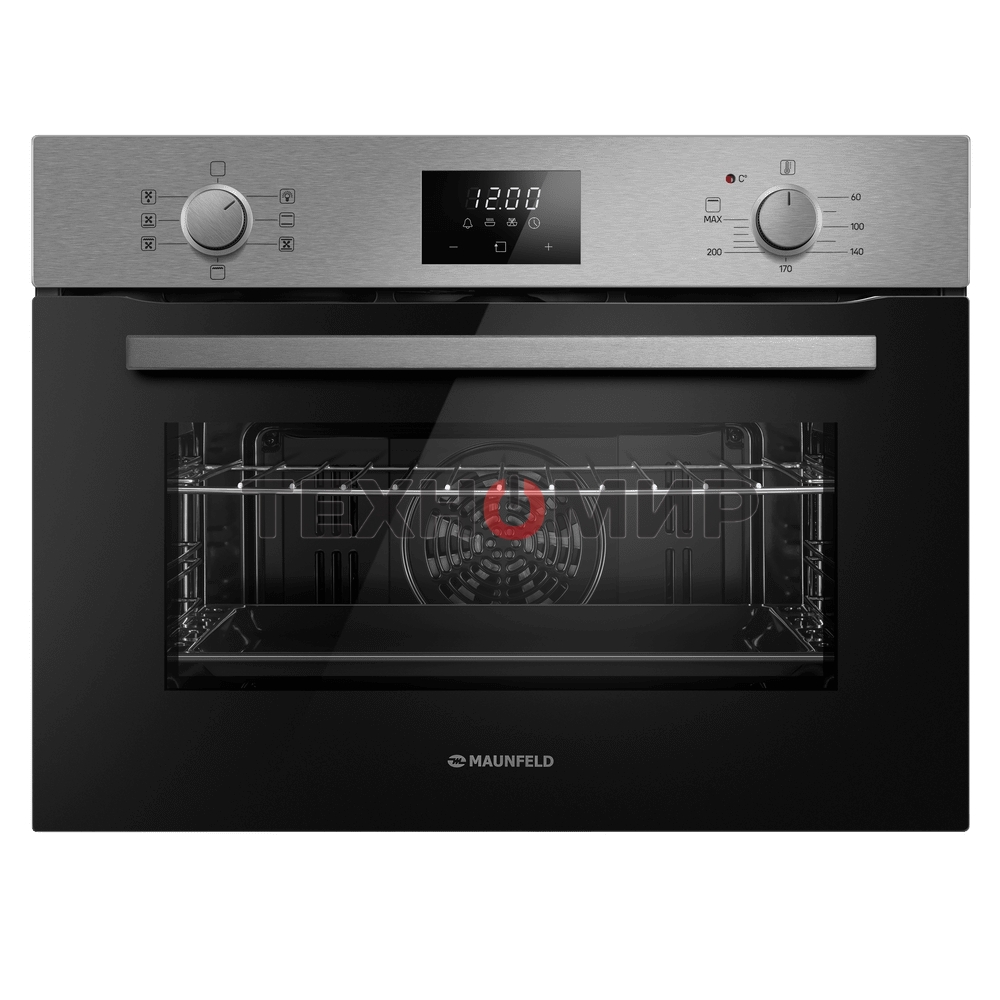 Шкаф духовой электрический Maunfeld AMCO537S 53 л, нержавеющая сталь