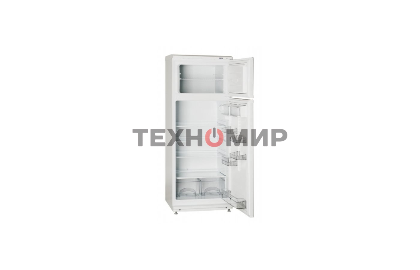 Холодильник Atlant МХМ-2808-90 белый двухкамерный 202/53л морозилка снизу