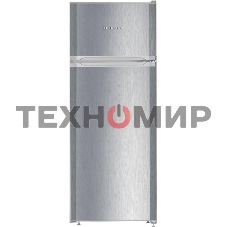 Холодильник Liebherr CTELE 2531-26 001 серебристый двухкамерный 189/44л морозилка сверху