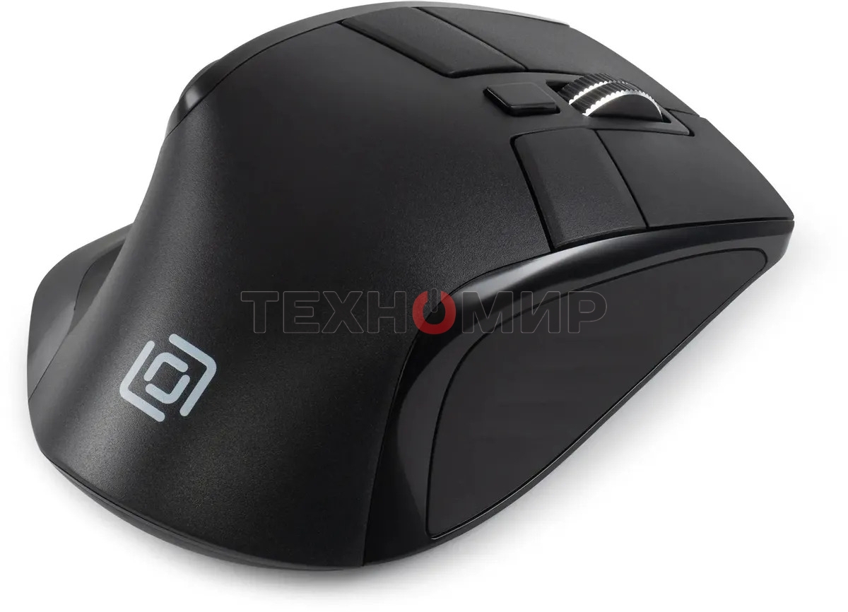 Мышь беспроводная Oklick 502MW черный, 2400 dpi, радиоканал, Bluetooth, USB, кнопки - 9