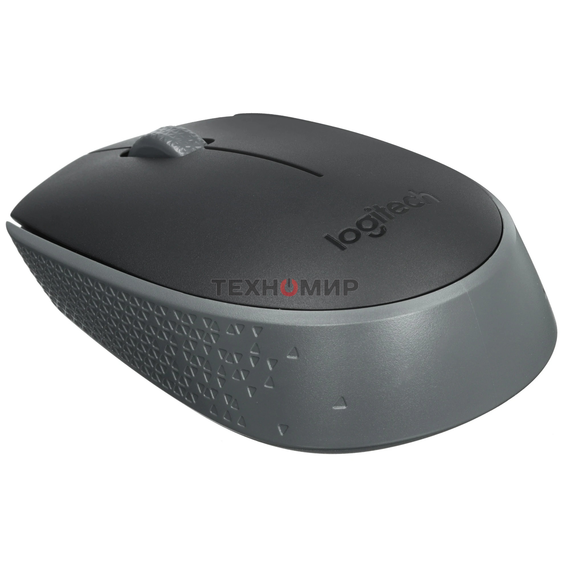 Мышь беспроводная Logitech M170 черный/темно-серый, 1000 dpi, радиоканал, USB, кнопки - 3
