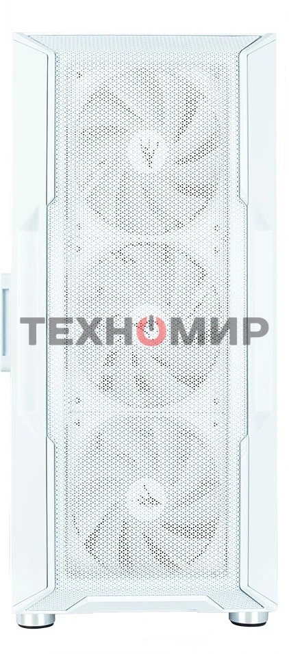 Компьютерный корпус MidiTower Zalman I3 NEO белый (ATX, front mesh, USB 2.0 x1, USB 3.0x2, 4x120мм RGb fan, без БП) (I3 NEO White)