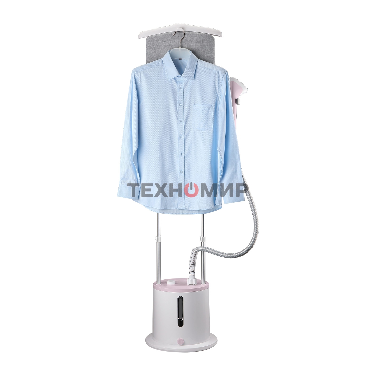 Отпариватель Galaxy Line GL 6216 белый/розовый, 2200 Вт, 46 г/мин, 1700 мл