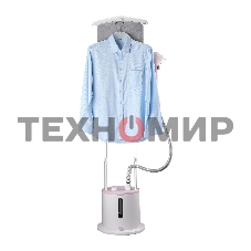 Отпариватель Galaxy Line GL 6216 белый/розовый, 2200 Вт, 46 г/мин, 1700 мл