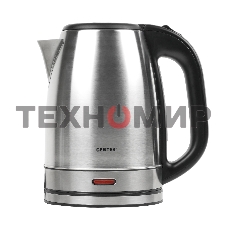 Чайник электрический Centek CT-1071 (матовый) металл 1.7 л, внутренняя металлическая отделка крышки