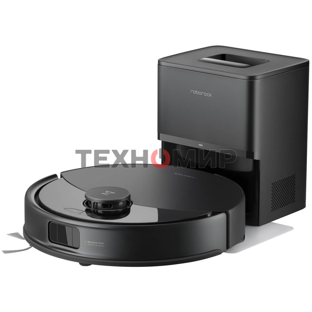 Пылесос-робот Roborock Q8 Max Pro Plus 45Вт черный (в компл.:1мешок)
