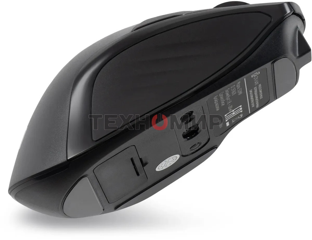 Мышь беспроводная Oklick 502MW черный, 2400 dpi, радиоканал, Bluetooth, USB, кнопки - 9