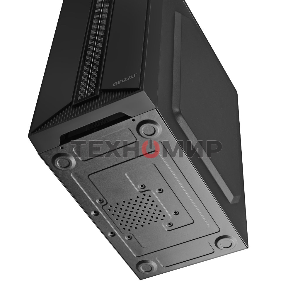 Компьютерный корпус Ginzzu B350 2*USB 2.0,AU RGb