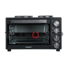 Мини-печь Kraft KFC-MOHP 380 HDGR 38 л, 1600 Вт, темно-серый