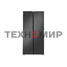 Холодильник Maunfeld MFF177NFSE нержавеющая сталь двухкамерный 263/170л морозилка сбоку, No Frost, Side by Side