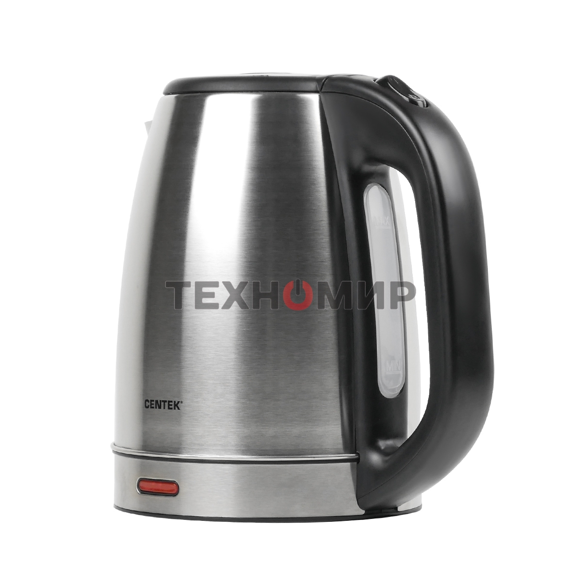 Чайник электрический Centek CT-1071 (матовый) металл 1.7 л, внутренняя металлическая отделка крышки