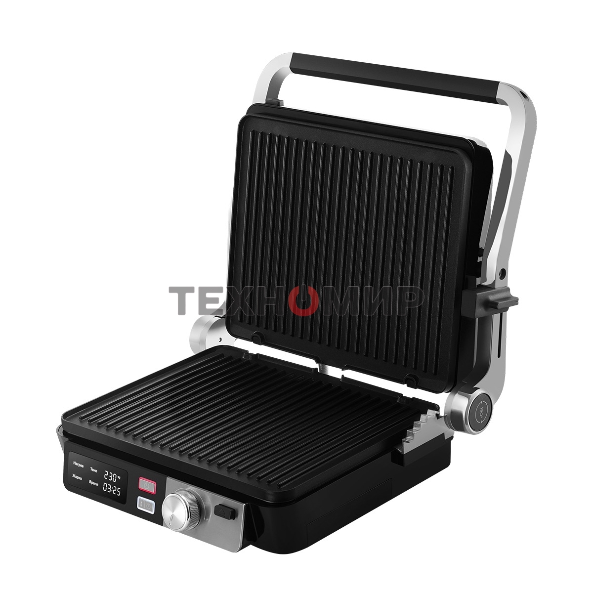 Гриль электрический BQ GR3009 черный/стальной