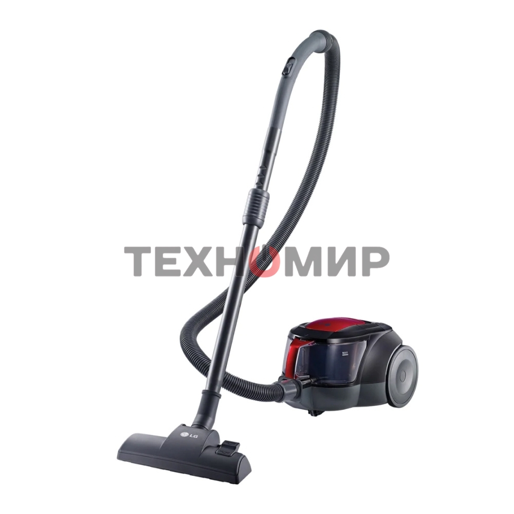 Пылесос LG VC5320NNTR красный/серый, 380/2000 Вт, уборка сухая, пылесборник контейнер 1.3 л
