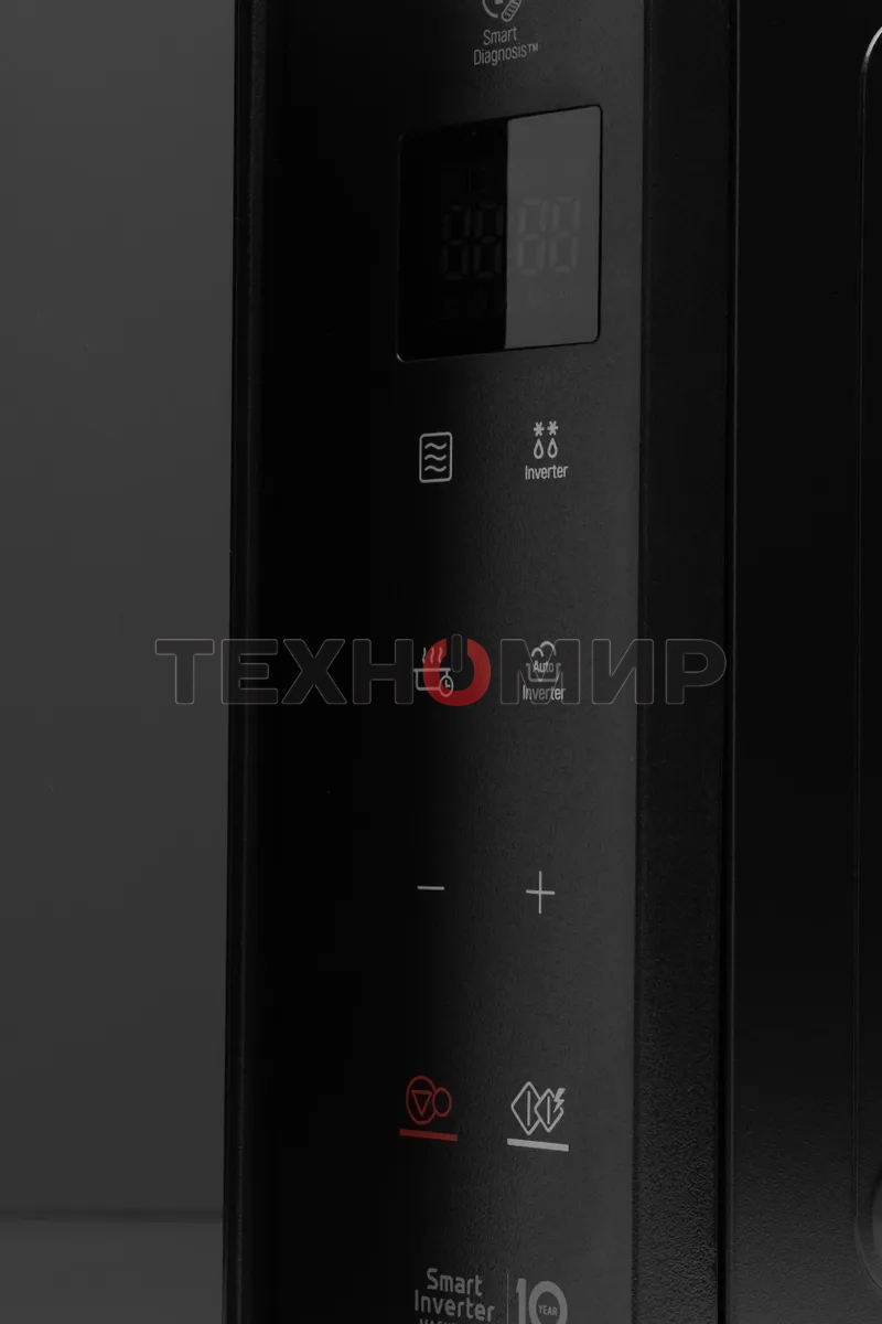Микроволновая печь LG MW23R35GIB инвертор, черный, 23 л, 1000 Вт, переключатели - сенсор