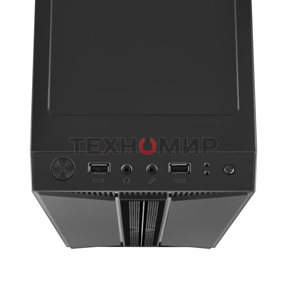 Компьютерный корпус Ginzzu B350 2*USB 2.0,AU RGb