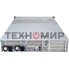 Серверная платформа ASUS RS720-E11-RS12U, 2U, 2 x LGA4677, 32 DIMM DDR5, 12=8 x NVMe/SAS*/SATA + 4 NVMe/SATA hs, 2 x M.2 slot, 2 x 10Gbe (X710) RJ45 port,Up to 8 slots PCIe 5.0, 1 x OCP 3.0, 1+1 1600W