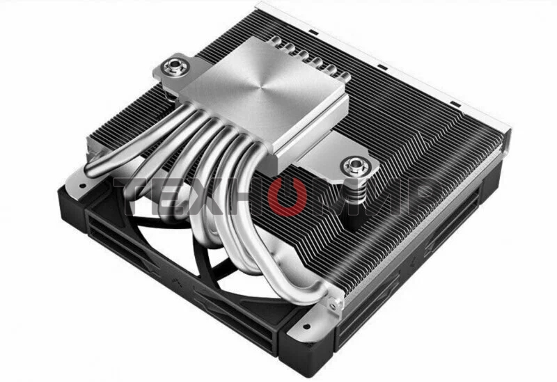 Кулер для процессора DEEPCOOL AN600 черный, 120 мм, алюминий, 1850 об/мин, 24.2 дБ, 4 pin, 180 Вт, 67 мм