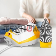 Парогенератор Kitfort КТ-9135-1 2000Вт желтый/белый