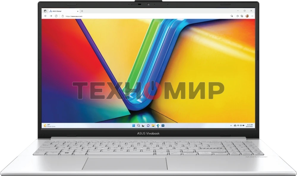 Ноутбук Asus Vivobook Go 15 E1504FA-BQ1586 Ryzen 5 7520U 8Gb SSD 512Gb AMD Radeon 610M 15.6