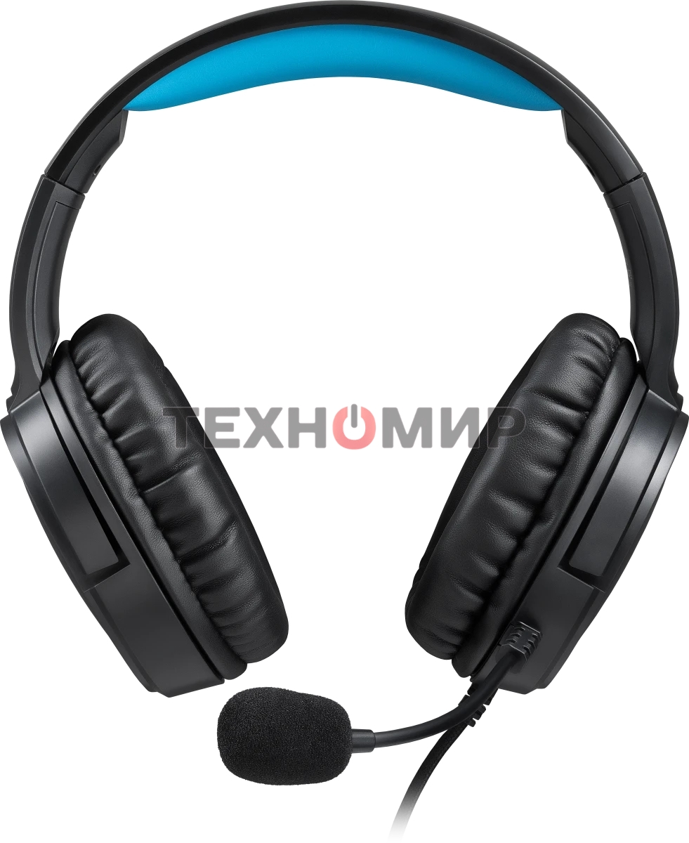 Гарнитура проводная игровая Defender Abyss черный, провод 2 м