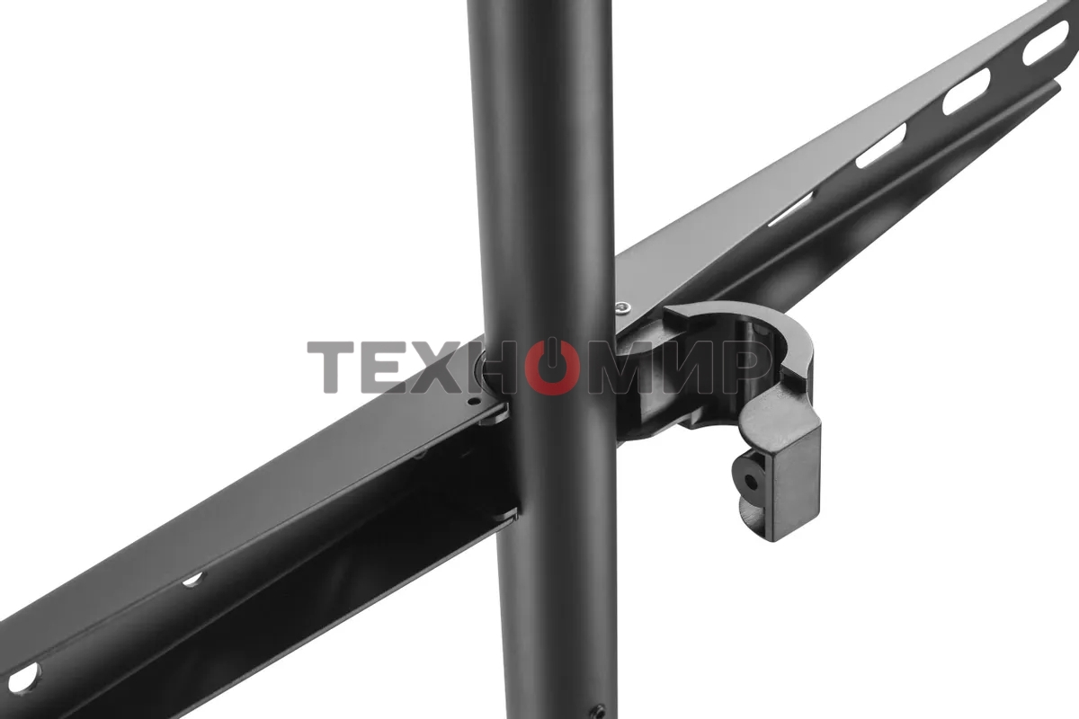 Подставка для телевизора Cactus CS-ST1246BKWN черный/орех, 45