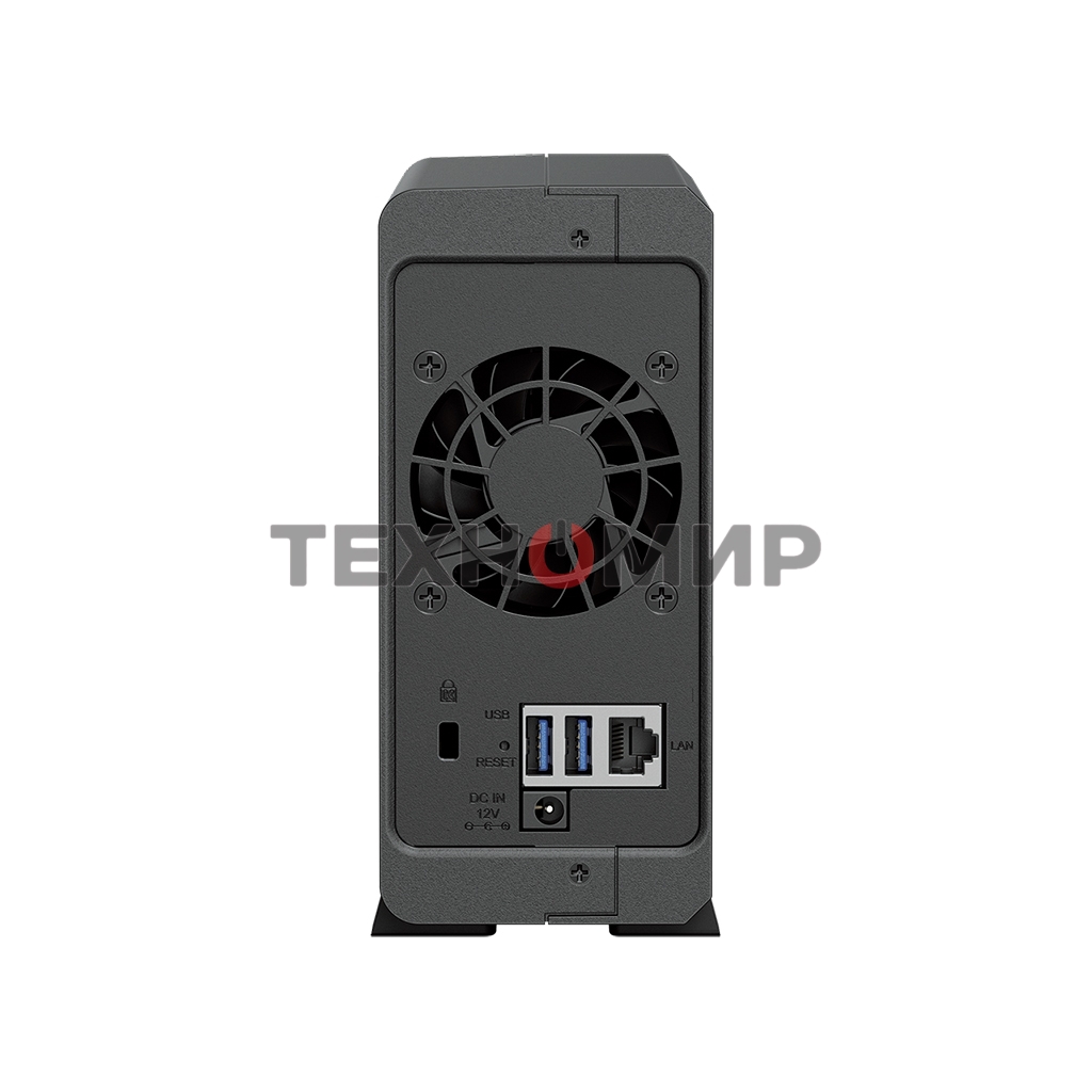 СХД SYNOLOGY настольное исполнение 1BAY NO HDD DS124