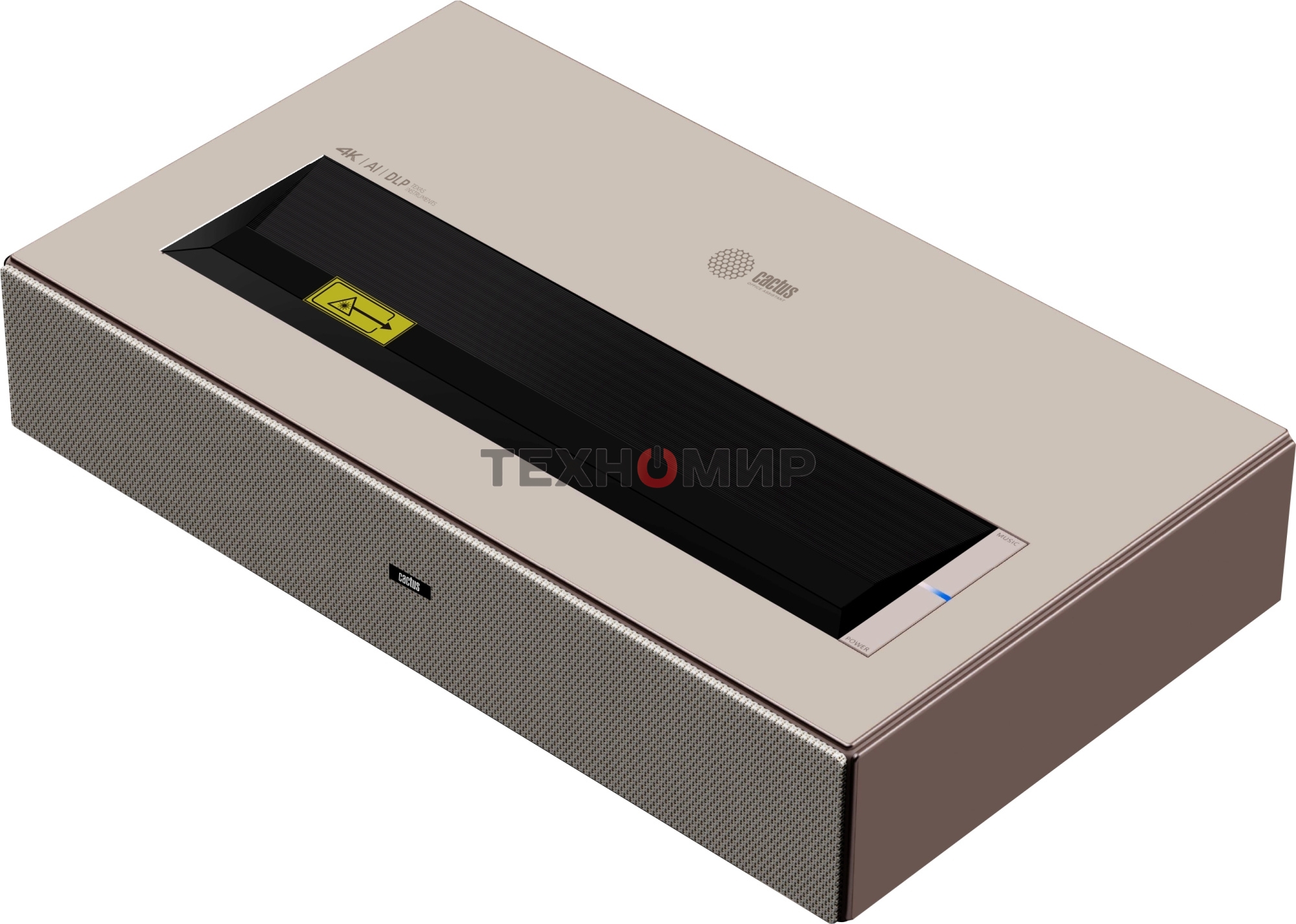 Проектор Cactus CS-U2.WT DLP 800Lm ANSI (1920x1080) 15000:1 ресурс лампы:50000часов 2xUSB typeA 2xHDMI 1.78кг