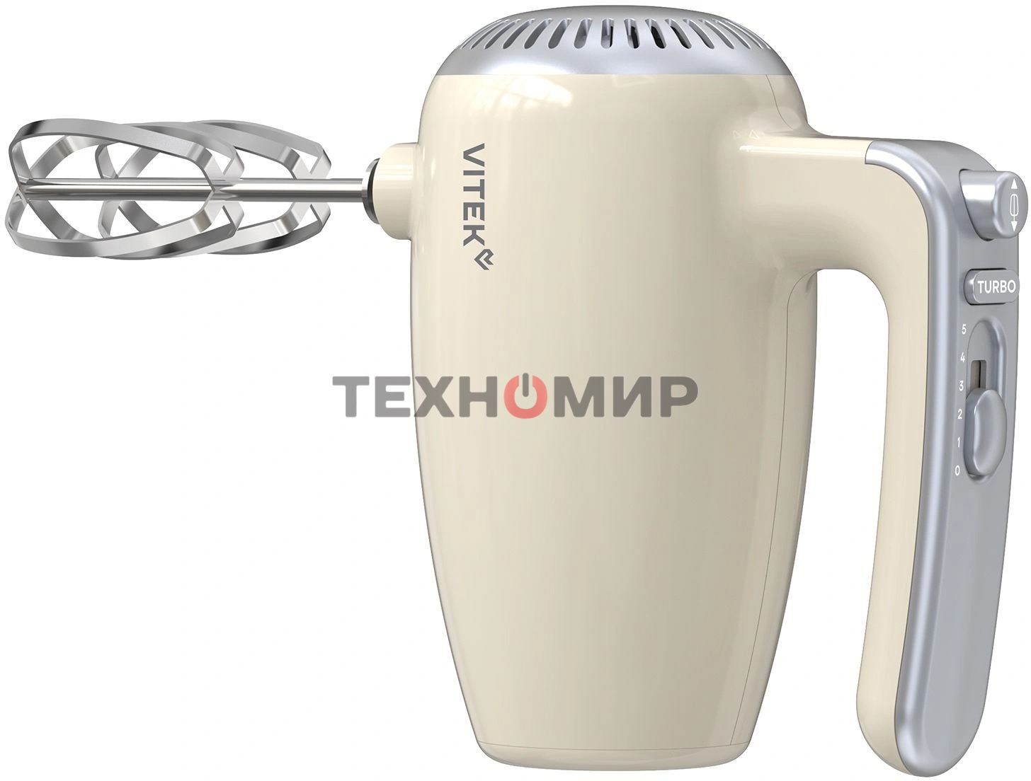 Миксер ручной Vitek VT-HM3001 800 Вт, кремовый