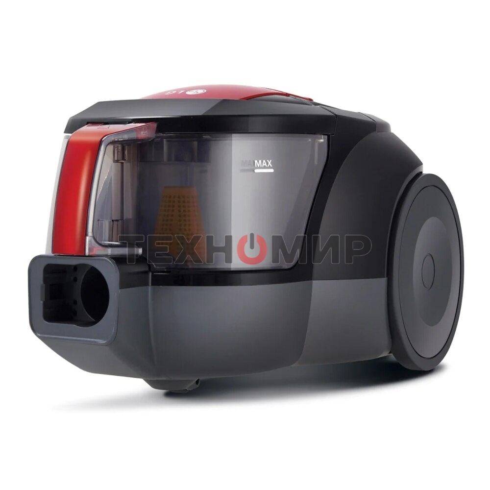 Пылесос LG VC5320NNTR красный/серый, 380/2000 Вт, уборка сухая, пылесборник контейнер 1.3 л
