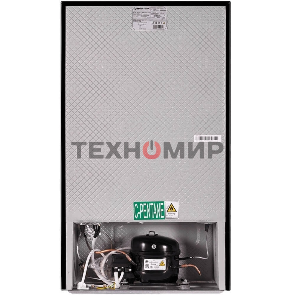 Холодильник Maunfeld MFF83RB черный однокамерный 85л