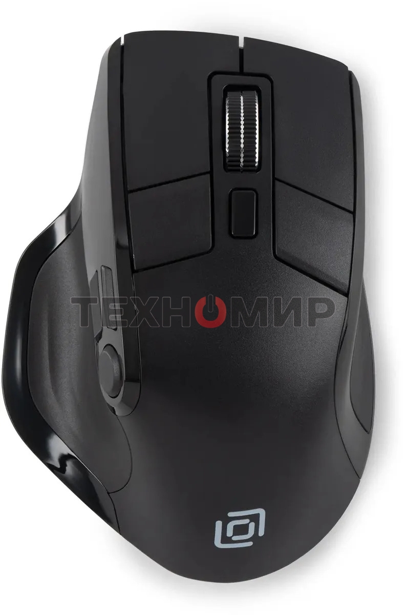 Мышь беспроводная Oklick 502MW черный, 2400 dpi, радиоканал, Bluetooth, USB, кнопки - 9