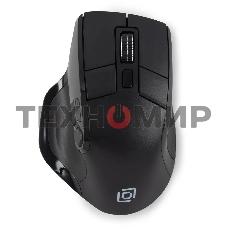 Мышь беспроводная Oklick 502MW черный, 2400 dpi, радиоканал, Bluetooth, USB, кнопки - 9