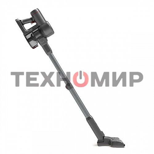 Беспроводной пылесос BQ VCA0202H серый, питание от аккумулятора, 50 Вт, уборка сухая, пылесборник 0.6 л, работа от АКБ max 30 мин.