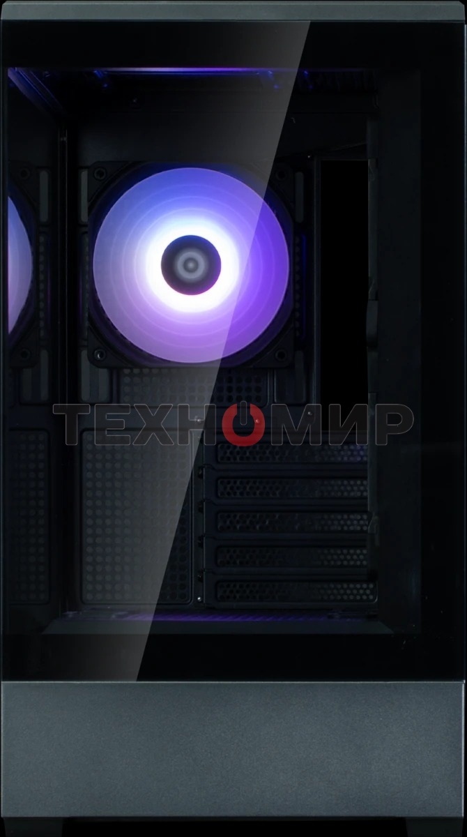 Компьютерный корпус ZALMAN P30 V2, MATX, черный, WINDOW, 2x3.5