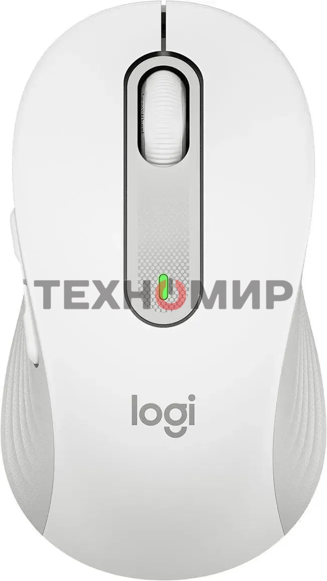 Мышь беспроводная Logitech Signature M650 белый, 4000 dpi, радиоканал, Bluetooth, USB, кнопки - 5