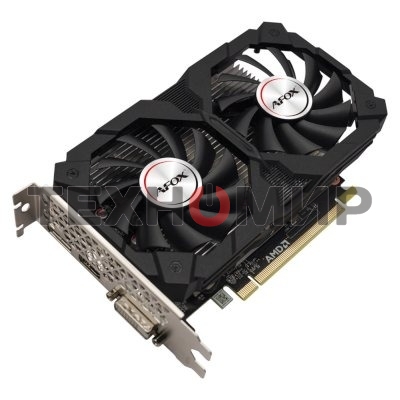 Видеокарта Afox RX550 4Gb GDDR5 128bit DVI DP HDMI 2FAN RTL