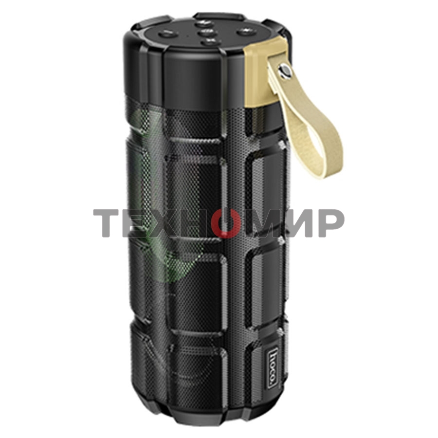 Портативная колонка HOCO HC7 черный LED подсветка